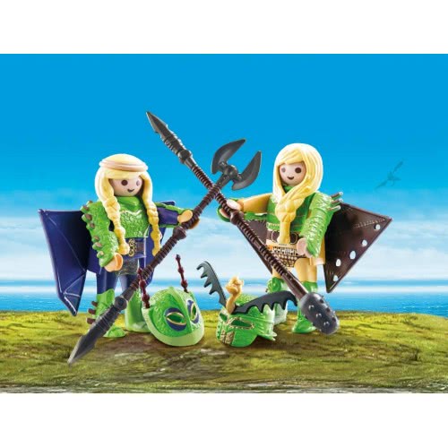 Playmobil Dragons Ο Πέτρας Κι Η Πέτρα Με Φτεροστολή 70042 4008789700421