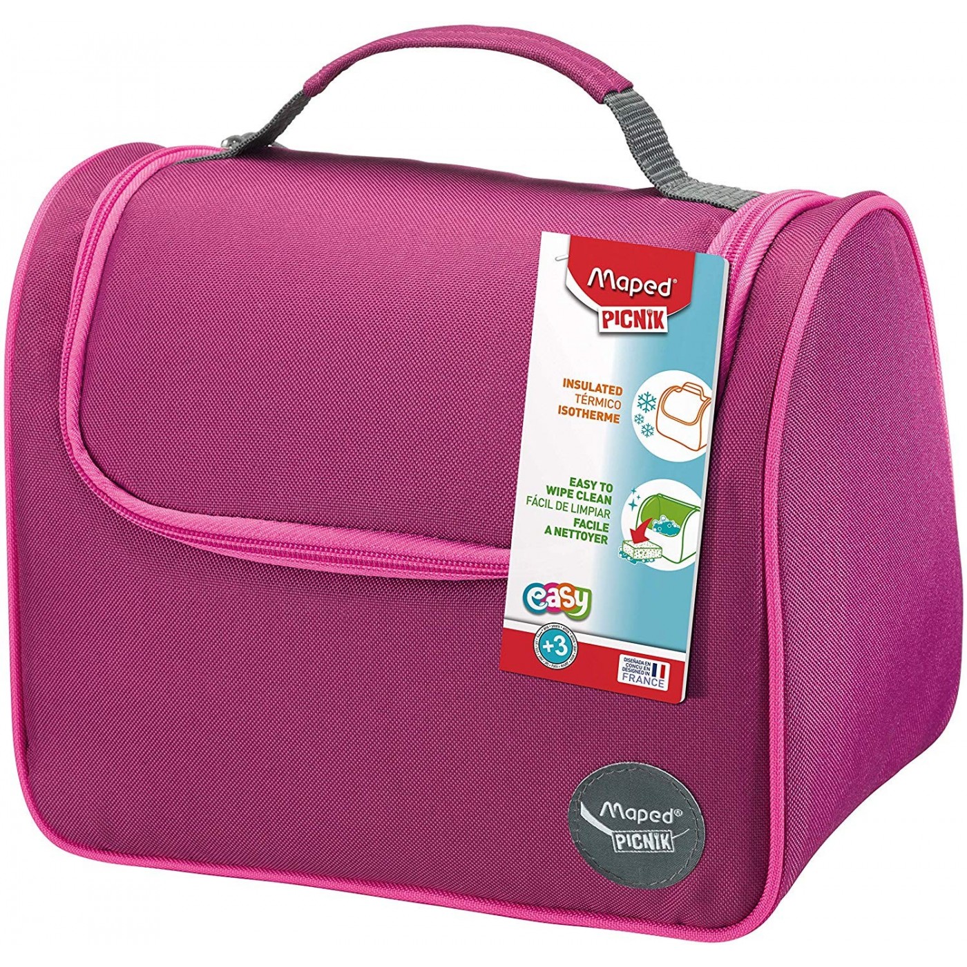 Pinrik Maped Picnik Origins Lunch Bag - Pink 872101 | Toys-shop.gr
