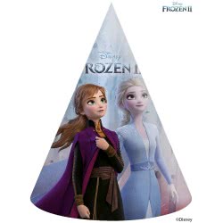 PROCOS Party Hats Disney Frozen 2 6 Pieces 091134 5201184911341