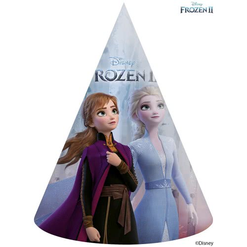 PROCOS Party Hats Disney Frozen 2 6 Pieces 091134 5201184911341