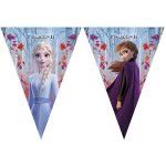 PROCOS Disney Frozen 2 Γιρλάντα Τρίγωνη Σημαίων Party 1 Τεμάχιο 091135 5201184911358