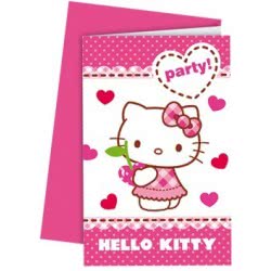 PROCOS Προσκλήσεις Hello Kitty Hearts 081797  5201184817971