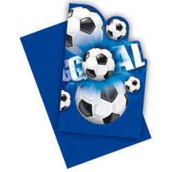 PROCOS Προσκλήσεις KOKLIKO FOOTBALL 6Τμχ 009635  5201184096352