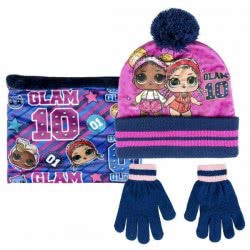 Cerda 3 Set Pieces L.O.L. Surprise Scarf, Gloves And Hat 2200004412 8427934294909