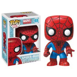 Funko POP! Marvel Universe Heroes - Spiderman Bobble Head Φιγούρα Βινυλίου Ν. 03 2276 830395022765