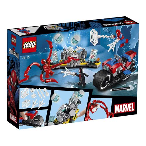 LEGO Marvel Super Heroes Spider-Man Bike Rescue - Διάσωση Με Μηχανή Του Σπάιντερ Μαν 76113 5702016368666