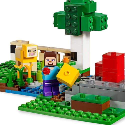 LEGO Minecraft The Wool Farm - Η Φάρμα Μαλλιού 21153 5702016370911