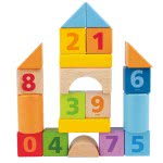 Hape Ξύλινο Σετ Τουβλάκια Beech Block Count N Build 20 Τεμαχίων E8388A 6943478020016