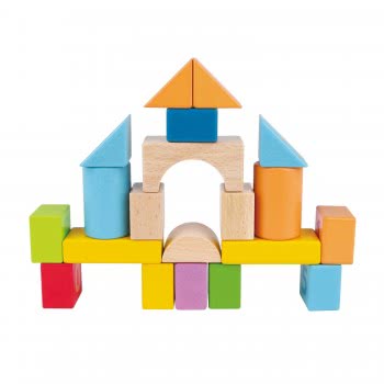 Hape Beech Block Count N Build 20 Pieces E8388A 6943478020016