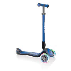 Globber Scooter Elite Flash Light Wheels - Navy Blue ( Μπλε ) 444-400 4897070184756