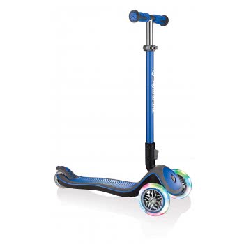 Globber Scooter Elite Flash Light Wheels - Navy Blue ( Μπλε ) 444-400 4897070184756
