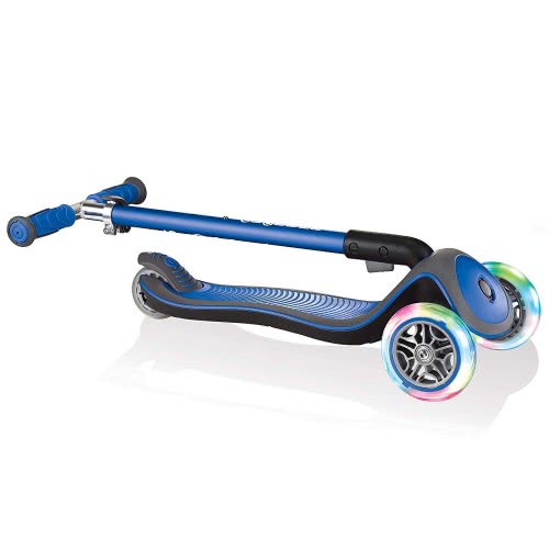 Globber Scooter Elite Flash Light Wheels - Navy Blue ( Μπλε ) 444-400 4897070184756
