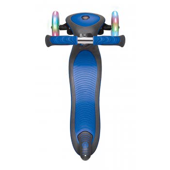 Globber Scooter Elite Flash Light Wheels - Navy Blue 444-400 4897070184756