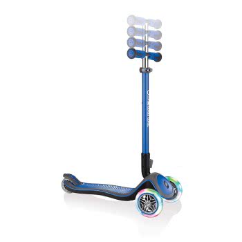 Globber Scooter Elite Flash Light Wheels - Navy Blue ( Μπλε ) 444-400 4897070184756
