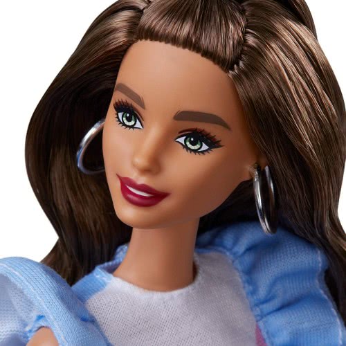 Mattel Barbie Fashionistas With Long Brunette Hair And Prosthetic Leg FBR37 / FXL54 887961694567