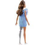 Mattel Barbie Fashionistas With Long Brunette Hair And Prosthetic Leg FBR37 / FXL54 887961694567