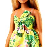 Mattel Barbie Fashionistas 126 Doll With Long Blonde Hair Wearing Tropical Print Dress And Accessories FBR37 / FXL59 88796169457