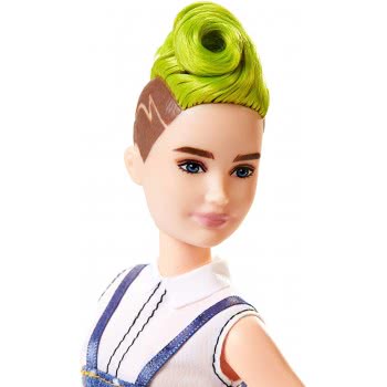Mattel Barbie Fashionistas 124 Original Κούκλα Denim Ρούχα FBR37 / FXL57 887961694512
