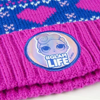 Cerda Winter Hat Pompon L.O.L. Surprise Glam Life 2200004297 8427934290383