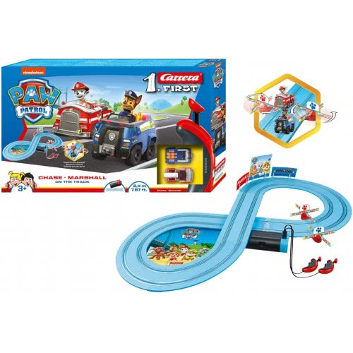 CARRERA Slot 1.First Paw Patrol - Chase And Marshall On The Track 20063033 4007486630338