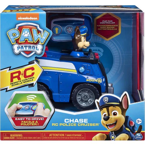 Spin Master Paw Patrol Chase Remote Control Police Cruiser 6054190 778988278659