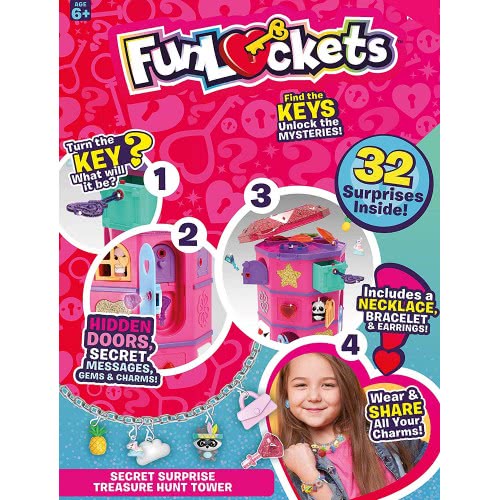 kd group Funlockets Secret Chest Game - Series 1 S19700 8436538674925