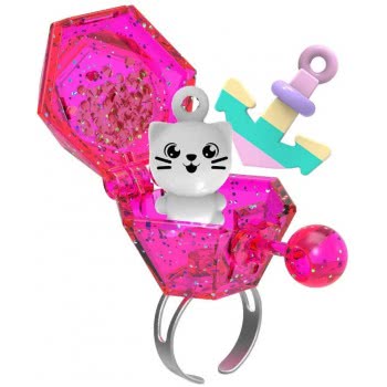 kd group Funlockets Mysterious Ring With Charms And Sequins - Series 1 S18250 8436538673423