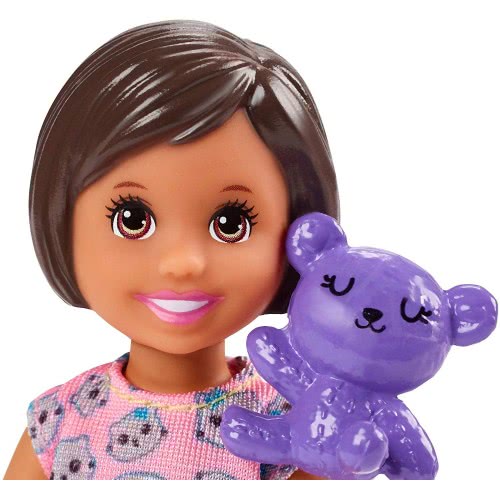 Mattel Barbie Skipper Babysitter Bedtime Playset With Small Doll, Tent And Sleeping Bag FXG94 / FXG97 887961691153