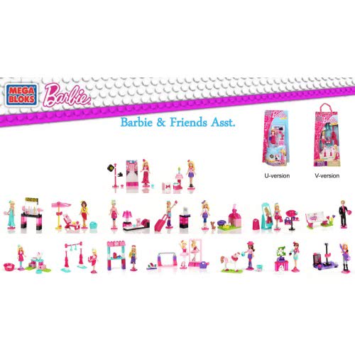 MEGA Barbie & Friends ASST 851-80200 065541802001