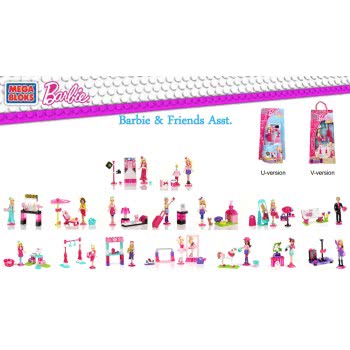 MEGA Barbie & Friends ASST 851-80200 065541802001