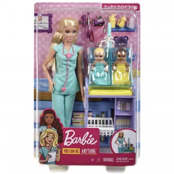 Mattel Barbie Baby Doctor Doll DHB63 / GKH23 887961827262