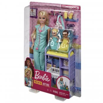 Mattel Barbie Baby Doctor Doll DHB63 / GKH23 887961827262