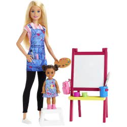 Mattel Barbie Δασκάλα Ζωγραφικής Σετ Παιχνιδιού DHB63 / GJM29 887961813876