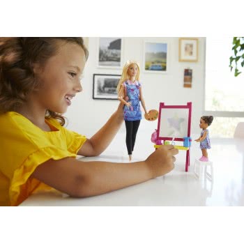 Mattel Barbie Δασκάλα Ζωγραφικής Σετ Παιχνιδιού DHB63 / GJM29 887961813876