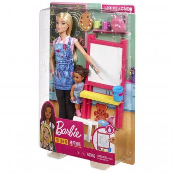 Mattel Barbie Δασκάλα Ζωγραφικής Σετ Παιχνιδιού DHB63 / GJM29 887961813876