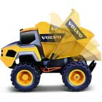 Maisto Tech R/C Volvo Α25 Rock Hauler Dump Truck Φορτηγό 82056 090159820567
