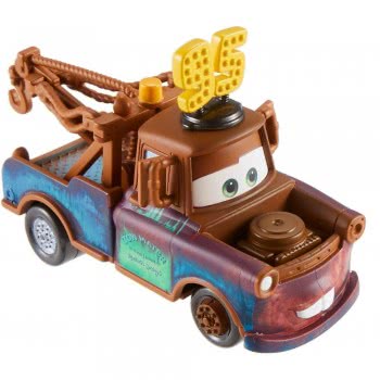 Mattel Disney / Pixar Cars Die-Cast Mater Με N. 95 Καπέλο DXV29 / FLL68 887961561432