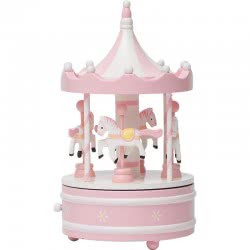 OEM Merry Go-Round Big Carousel With Horses - Pink 641270 6033950641270