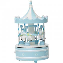 OEM Merry Go-Round Big Carousel With Horses - Blue 641287 6033950641287