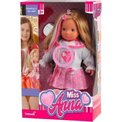 Just toys Miss Anna Blonde Doll 40 Cm That Speaks Greek BD1363 4895167980168
