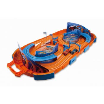 Just toys Hot Wheels Track Set Βαλιτσάκι Αυτοκινητόδρομος - Πίστα 2.80M Με Αντάπτορα 83122 4894380831226