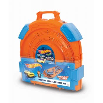 Just toys Hot Wheels Track Set Βαλιτσάκι Αυτοκινητόδρομος - Πίστα 2.80M Με Αντάπτορα 83122 4894380831226