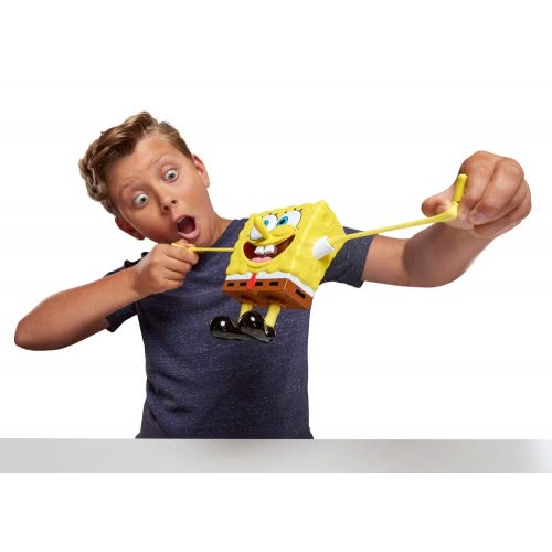Just toys Sponge Bob Stretch Pants Ελαστική Φιγούρα Μπομπ Ο Σφουγγαράκης Με Ήχους 691100 6911400377873