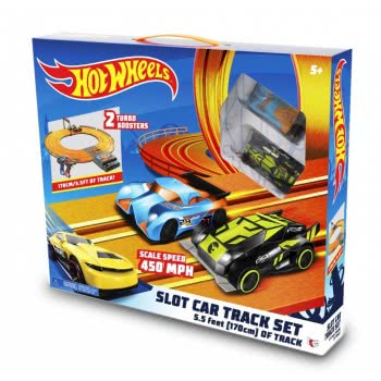 Just toys Hot Wheels Slot Cars Track Race 1.7 Meters With Two Cars 83115 4894380831158