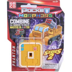 Just toys Pocket Morphers Νούμερα Σειρά 2 - 10 Σχέδια 6899 8886457668992