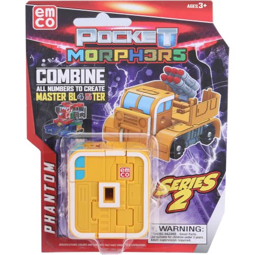 Just toys Pocket Morphers Νούμερα Σειρά 2 - 10 Σχέδια 6899 8886457668992