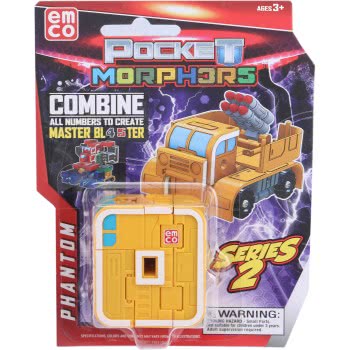Just toys Pocket Morphers Numbers Series 2 - 10 Designs 6899 8886457668992