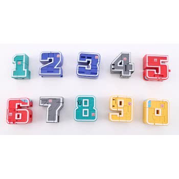Just toys Pocket Morphers Numbers Series 2 - 10 Designs 6899 8886457668992