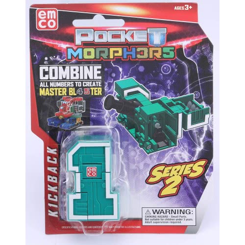 Just toys Pocket Morphers Νούμερα Σειρά 2 - 10 Σχέδια 6899 8886457668992
