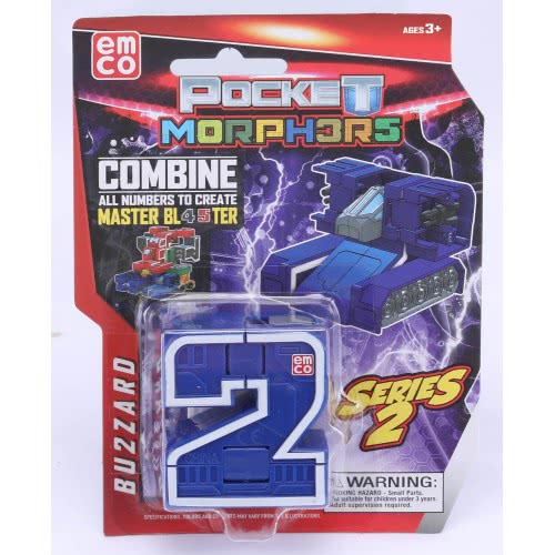 Just toys Pocket Morphers Νούμερα Σειρά 2 - 10 Σχέδια 6899 8886457668992
